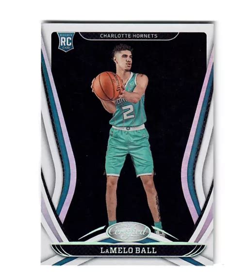 Lamelo Ball Rookie Certifi E Panini Rc Charlotte