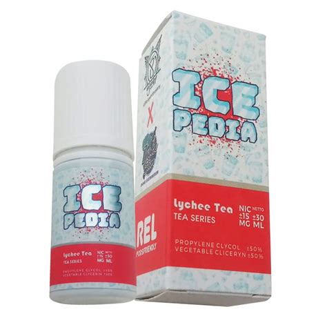 Ice Pedia Pf Lychee Tea Ml Mg Vapehan