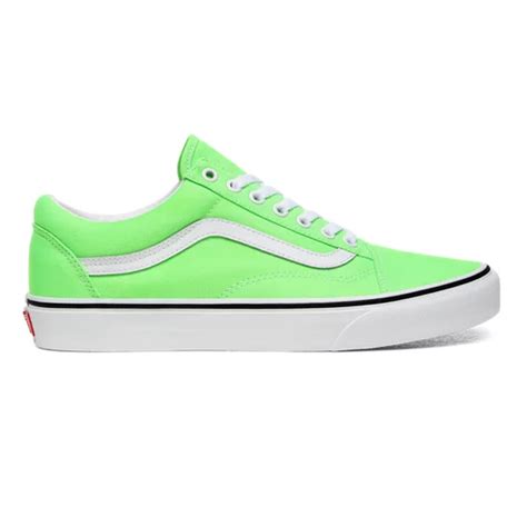 Neon Old Skool Shoes Green Vans