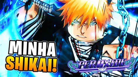 Consegui Minha Shikai No Novo Melhor Jogo De Bleach Do Roblox