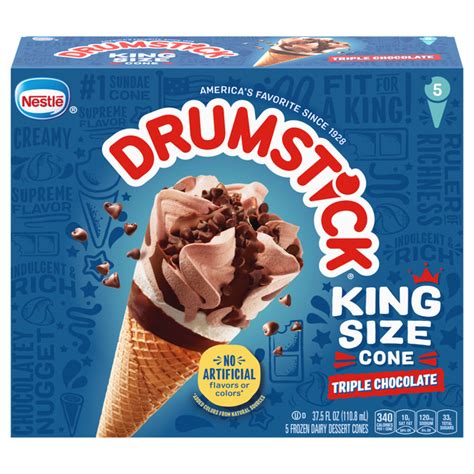 Save On Nestle Drumstick Ice Cream Cones King Size Cones Triple