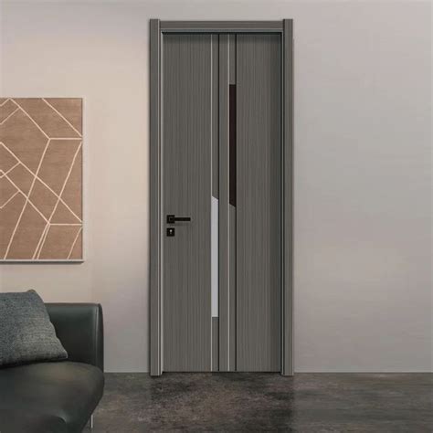 Solid Wood Main Entrance Modern Door Design Interior Door with Frame ...