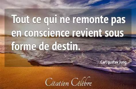 Citation Carl Gustav Jung Destin Tout Ce Qui Ne Remonte Pas En