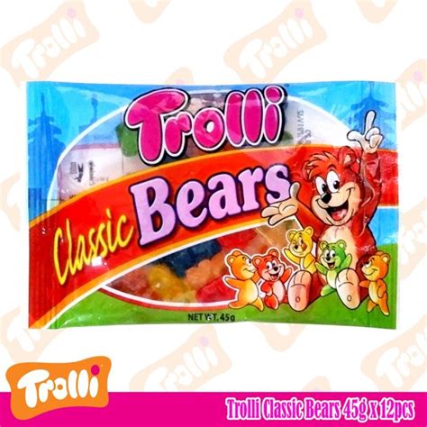 Trolli Classic Bears 45g X 12packs Tray Lazada Ph