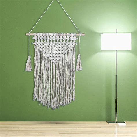 Drop Shipping Boho Wall Hanging Macrame Bohemian Wall Decor Woven