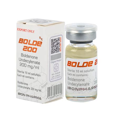 Iron Pharma Steroids Bolde 200 Pure Boldenone Undecylenate 200 Mg Ml