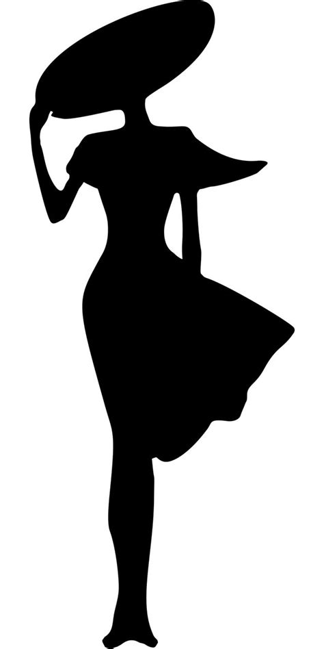 Free Image On Pixabay Woman Girl Female Human Person Sillouette