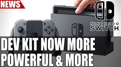 Nintendo Switch Dev Kit Now More Powerful No Ethernet Port And More