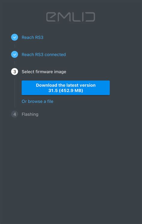 Firmware Reflashing Reach Rs3