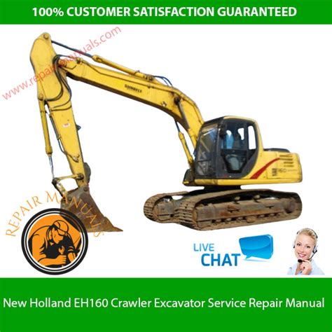 New Holland Eh Crawler Excavator Service Repair Manual Pdf Manual