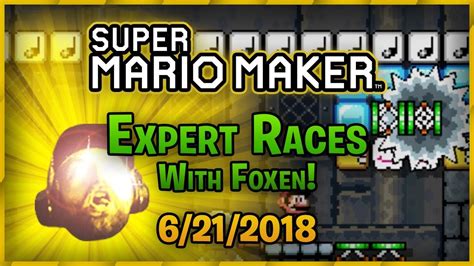 Simpleflips Super Mario Maker Man Races W Foxen