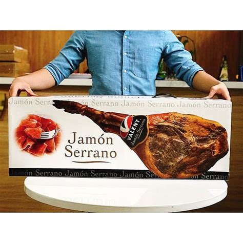 Đùi Heo Muối Jamon Sérrano Valent Tây Ban Nha 6 5Kg Shopee Việt Nam