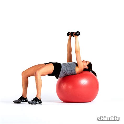 Swiss Ball Chest Exercises