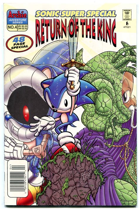 Sonic Super Special Archie Comics Return Of The King