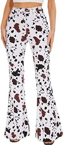 Moo Ve Over Stylish Cow Print Pants Making A Statement