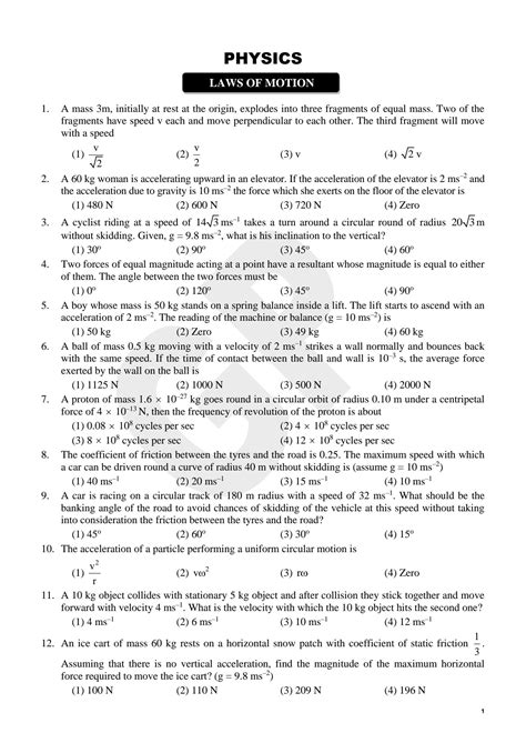 Solution Laws Of Motion Full Chapter Detailed Notes Studypool