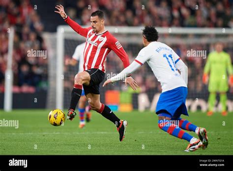 La Liga Soccer Match Athletic Club Vs Fc Barcelona At San Mames Stadium