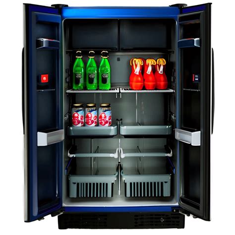 Download Adjustable Shelf Refrigerator Png 98