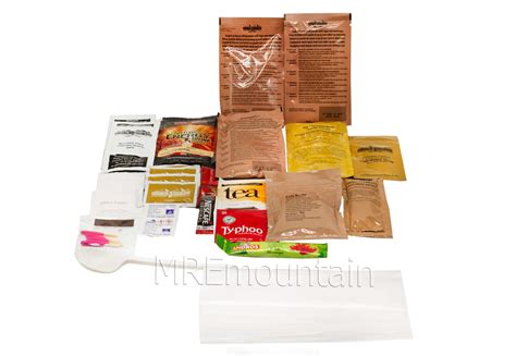 British Uk 24 Hour Combat Operational Ration Pack Orp Foreign And