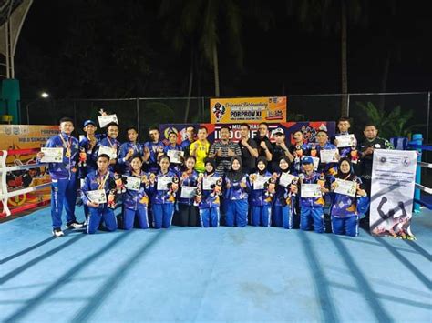 Cabor Muaythai Di Porprov Xi Kalsel Raih Medali Lebih Dari Target