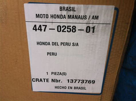 ImportaciÓn De Motos Honda Xr 250