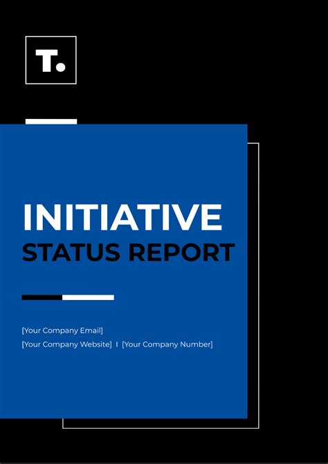Free Initiative Status Report Template Edit Online And Download