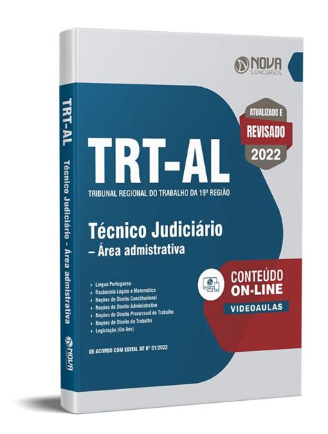 Apostila TRT AL Técnico Judiciário Área Administrativa