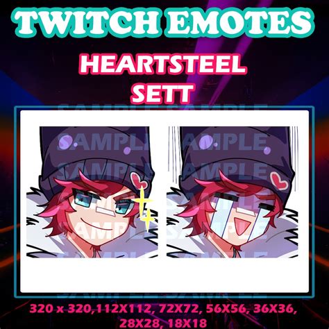 League Of Legends Riot Games Heartsteel Skin Sett Cute Chibi Emotes