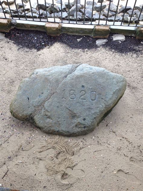 Plymouth Rock...THAT'S IT?!?! | Plymouth rock, Outdoor decor, Places ...