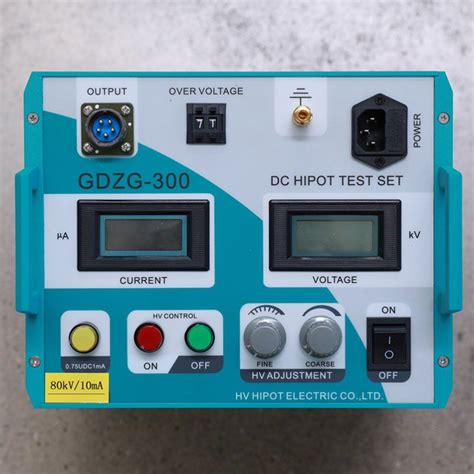 Hv Hipot Gdzg 300 Customized Dc Hv Generator Ac Hipot Test High