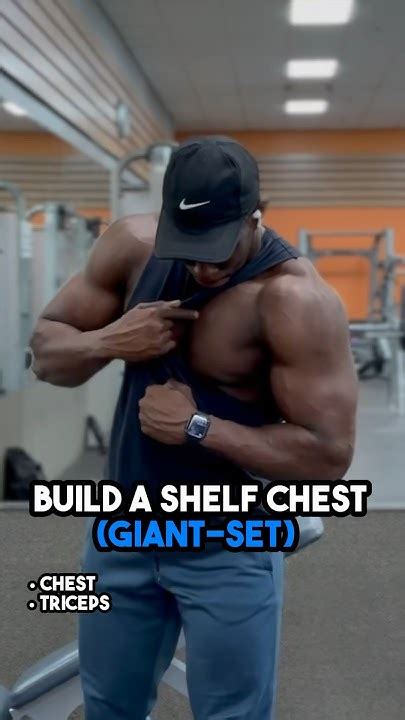 Chest Giant Set For Growth Chestworkout Fitness Gym Youtube