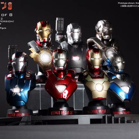 Hot Toys IronMan Deluxe Set Marvel Collectible Bust Cm Hobbies Toys Toys Games On