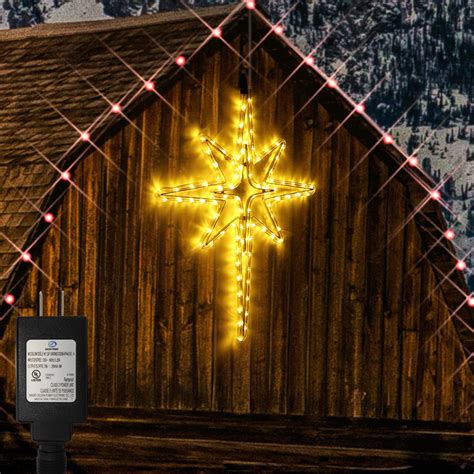 Buy 22 Bethlehem Star Outdoor Christmas Lights 90 LEDs Christmas Tree