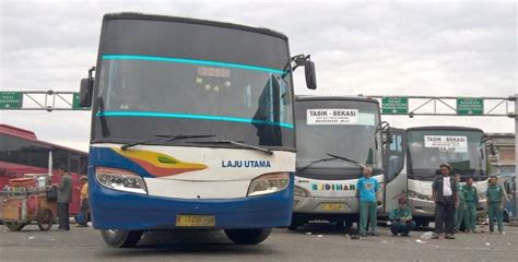 Pemudik Berangkat Dari Terminal Induk Kota Bekasi Kanalbekasi