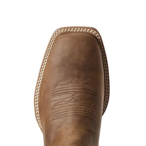 Ariat Booker Ultra Mens Short Western Boots Tan