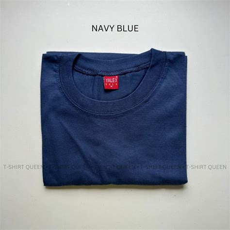 Yalex Round Neck Plain T Shirt Unisex 200 Gsm Shades Of Blue Lazada Ph