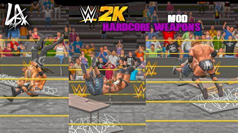 WWE 2K17 16 Mod WWE 2K23 PC Enhanced ECW Hardcore Weapons Mod