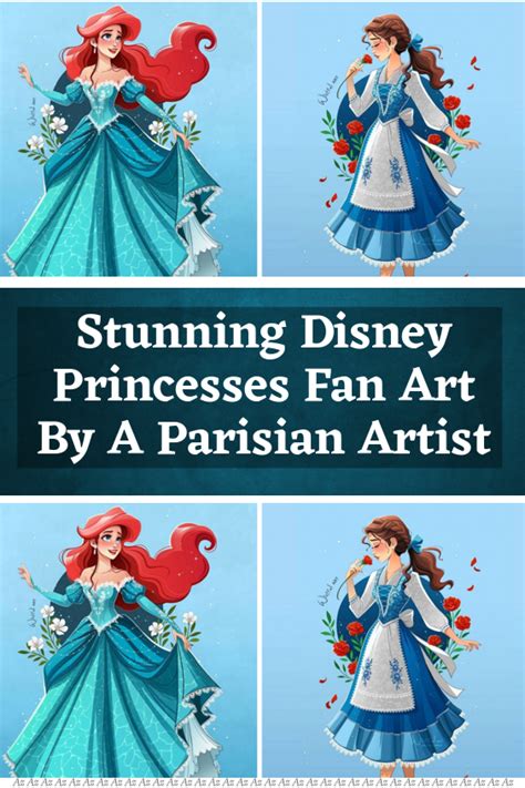 Stunning Disney Princesses Fan Art By A Parisian Artist Artofit