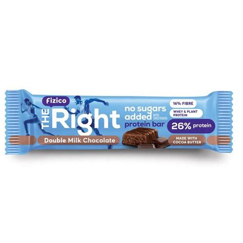 Baton Proteic Fizico The Right Cu Ciocolata Cu Lapte Sly Nutritia G