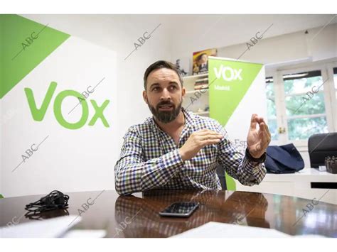 Entrevista A Santiago Abascal Presidente Vox Archivo Abc