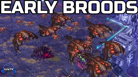 StarCraft 2 Dark RUSHES BroodLords Dark Vs ByuN YouTube