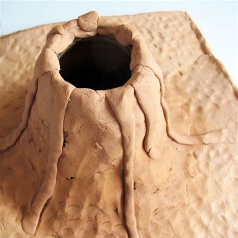 How To Make A Clay Volcano Hobbycraft UK Diy Volcano Projects