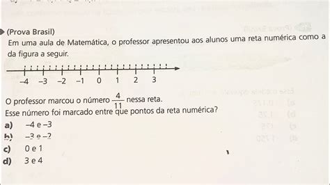 Prova Brasil Localizando Fra O Na Reta Num Rica Youtube