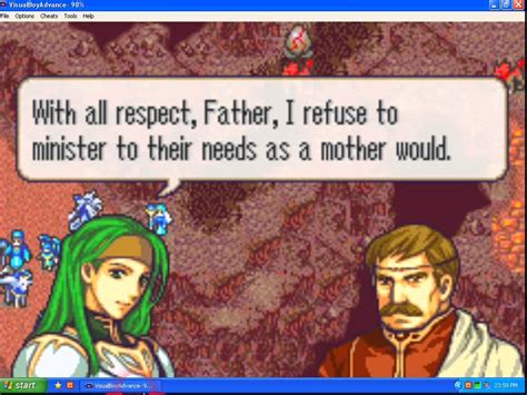 Moulder Talk Syrene Support B Fire Emblem Vba Youtube