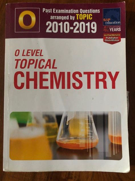 O Level Chemistry Tys To Hobbies Toys Books Magazines