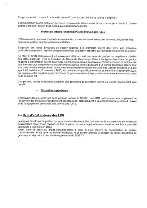 SDIS71 Lignes Directrices De Gestion Du SDIS 71 006 Page 0012