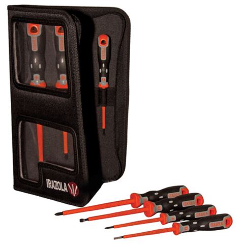 Irazola Screwdriver Set 7pc Electricians VDE Insulated Screwdrivers