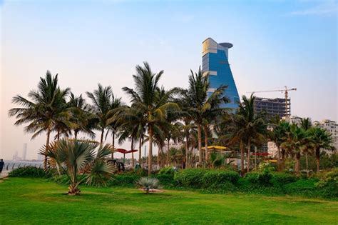 Praia de Jeddah Arábia Saudita 30 de abril de 2021 Corniche do Mar