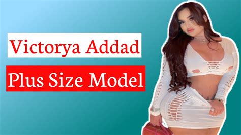 Victorya Addad 🇺🇸… American Beautiful Plus Size Model Curvy Fashion