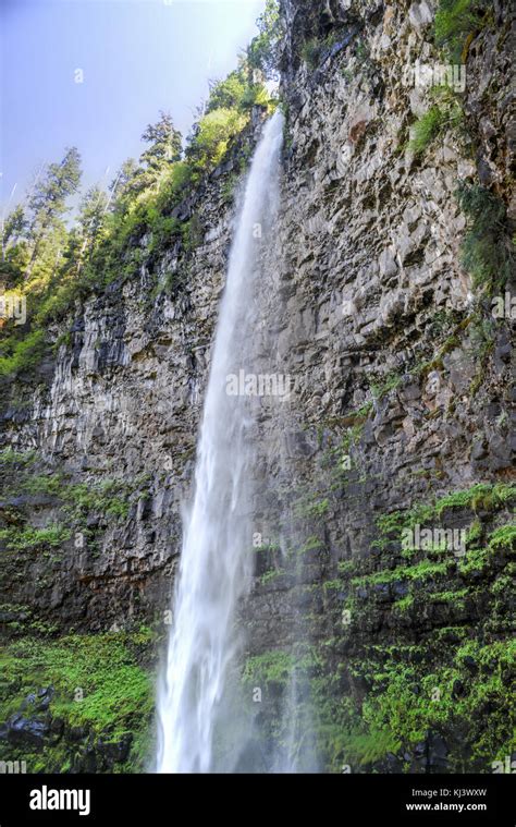 Watson Falls In The North Umpqua River Basin One Of The Highest